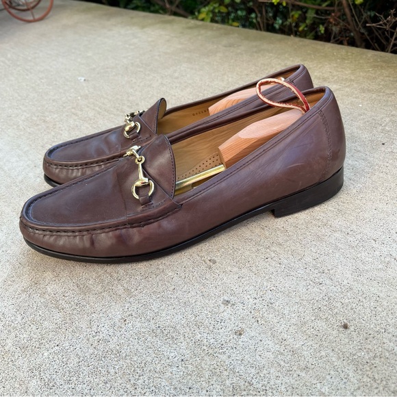 EXCELLENT Cole Haan Bit Loafer Sz 12 D/M Fine Leather Brown Mens Shoes Worn 3X - Picture 3 of 9